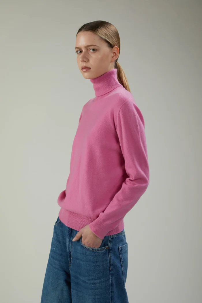 Maglia Dolcevita in lana e cashmere