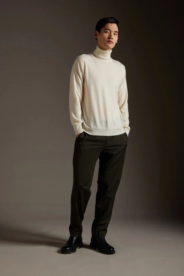 Maglia dolcevita in cashmere